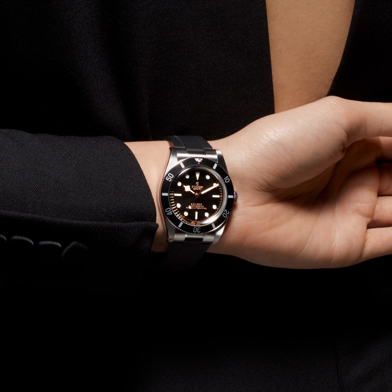 TUDOR Black Bay 54 37mm stainless steel case with polished and satin finish - M79000N-0002 at Prestons