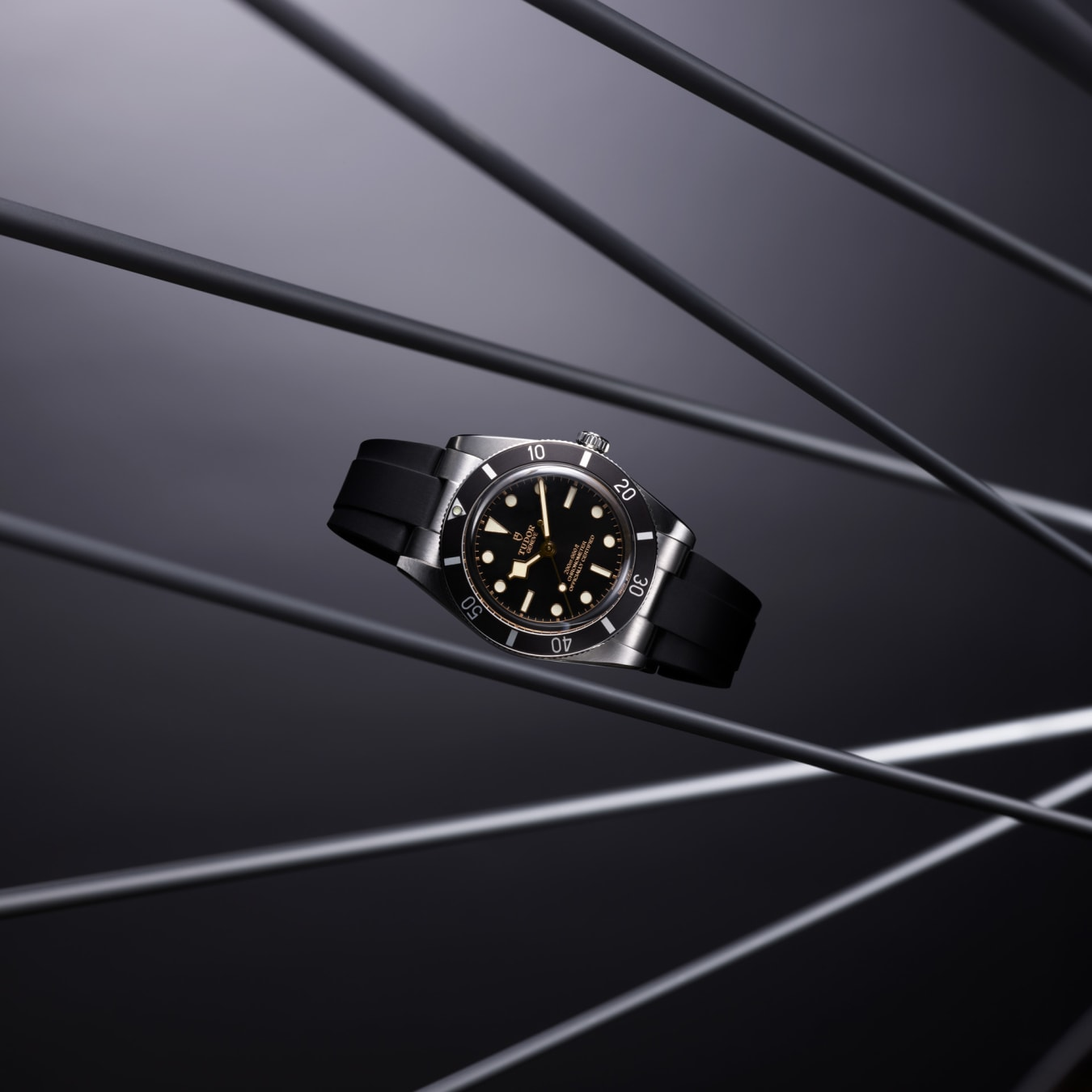 TUDOR Black Bay 54 37mm stainless steel case with polished and satin finish - M79000N-0002 at Prestons