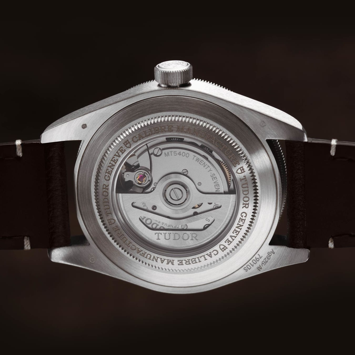 TUDOR Black Bay 58 925 39mm 925 silver case, satin finished Open case back with sapphire crystal - M79010SG-0001 at Prestons