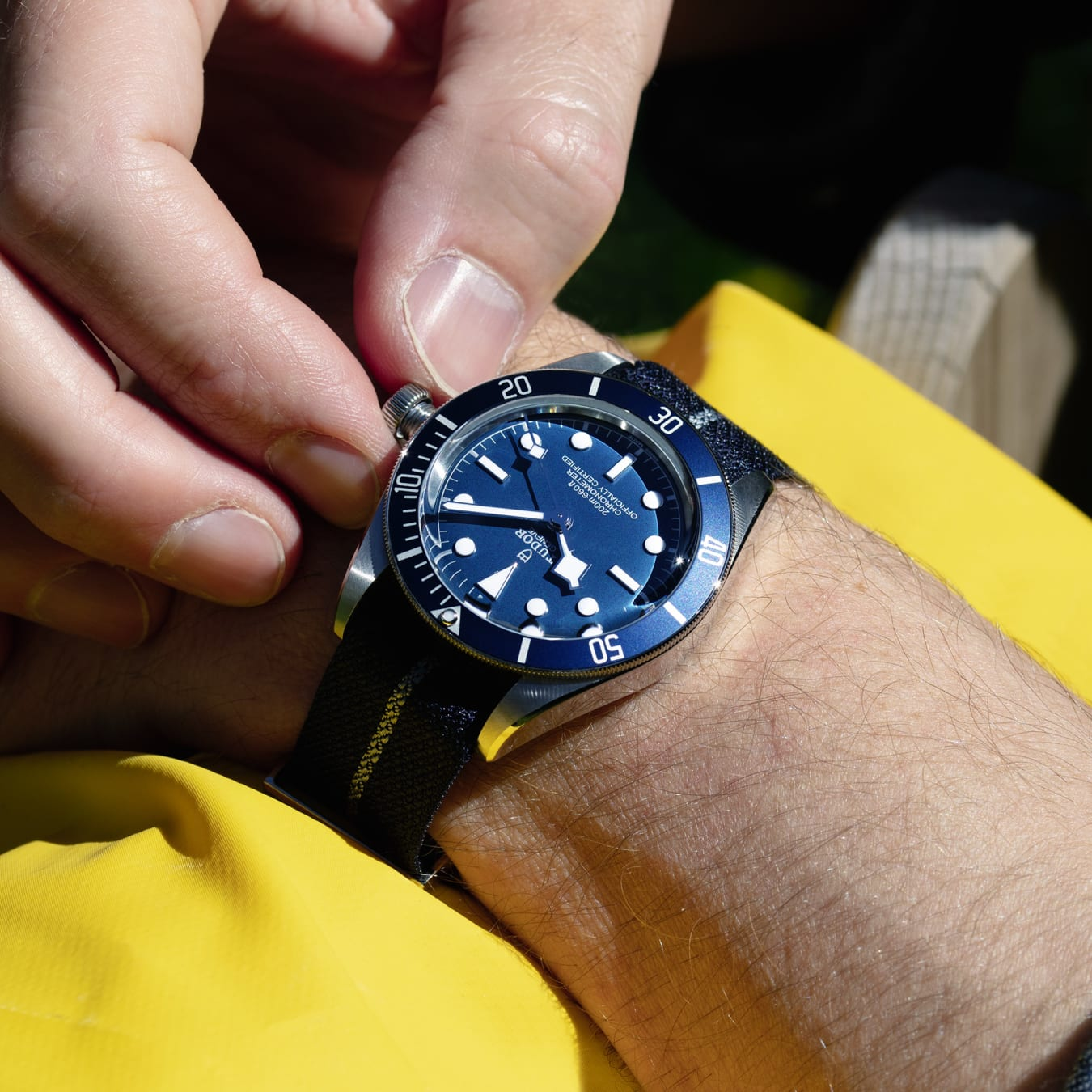 TUDOR Black Bay 58 39mm steel case with polished and satin finish - M79030B-0003 at Prestons