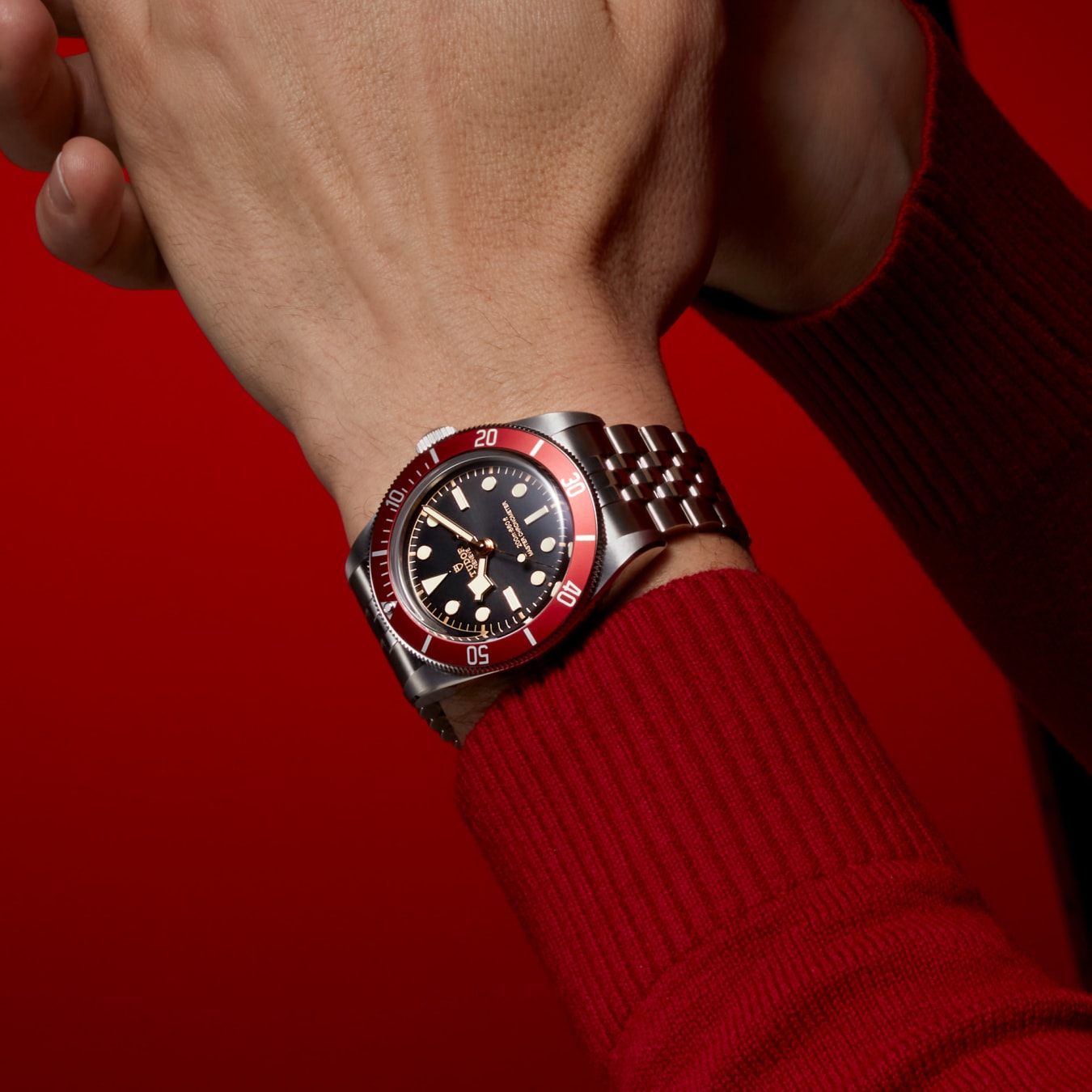 TUDOR Black Bay 41mm stainless steel case with polished and satin finish - M7941A1A0RU-0003 at Prestons