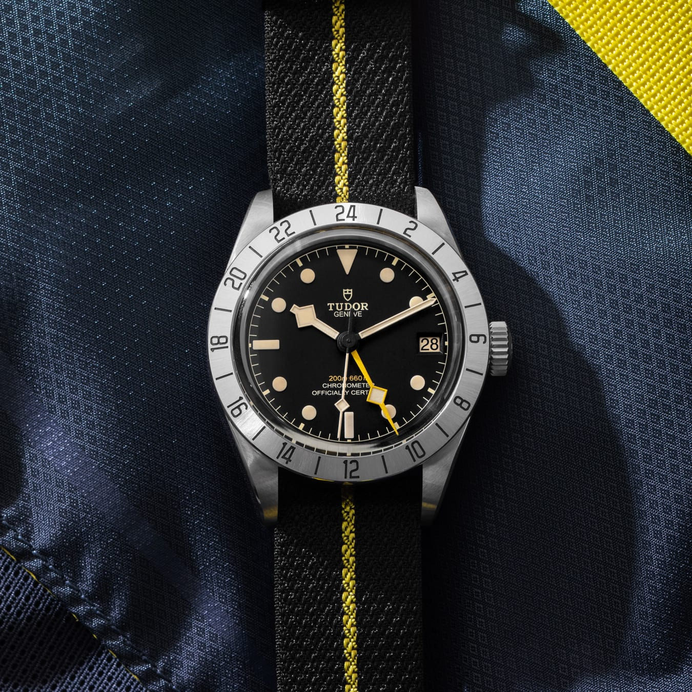 TUDOR Black Bay Pro 39mm steel case with polished and satin finish - M79470-0002 at Prestons