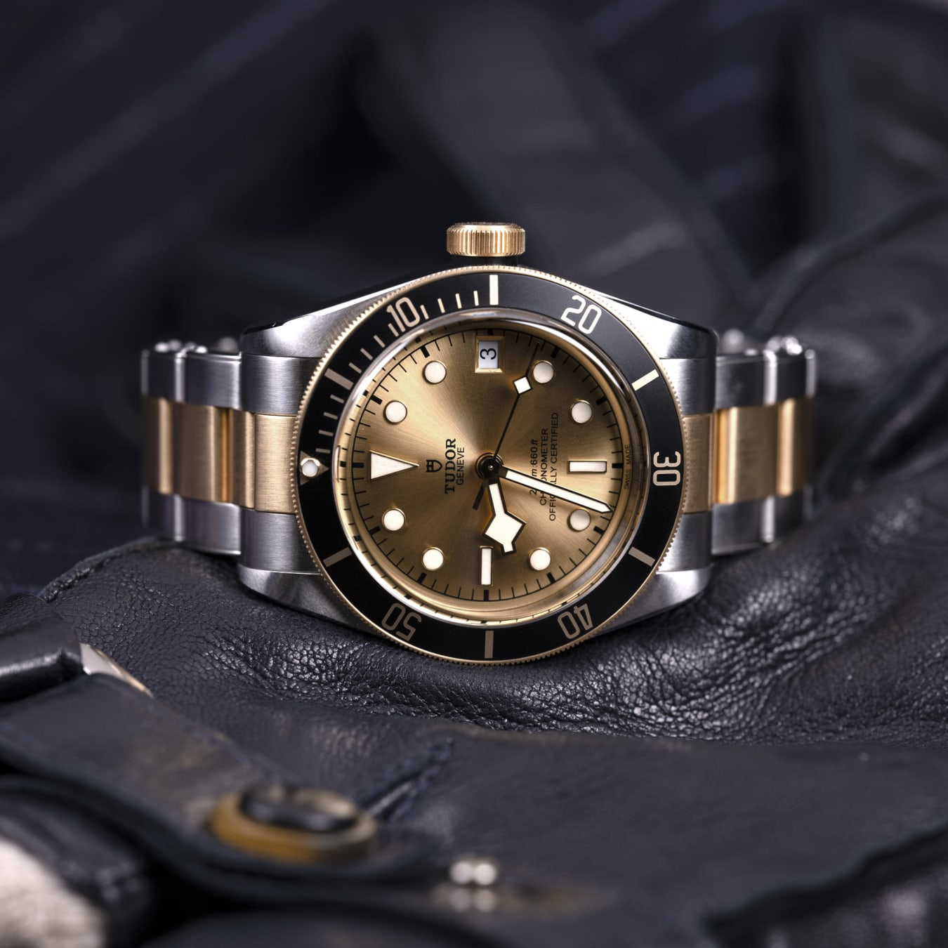TUDOR Black Bay S&G 41mm steel case with polished and satin finish - M79733N-0004 at Prestons