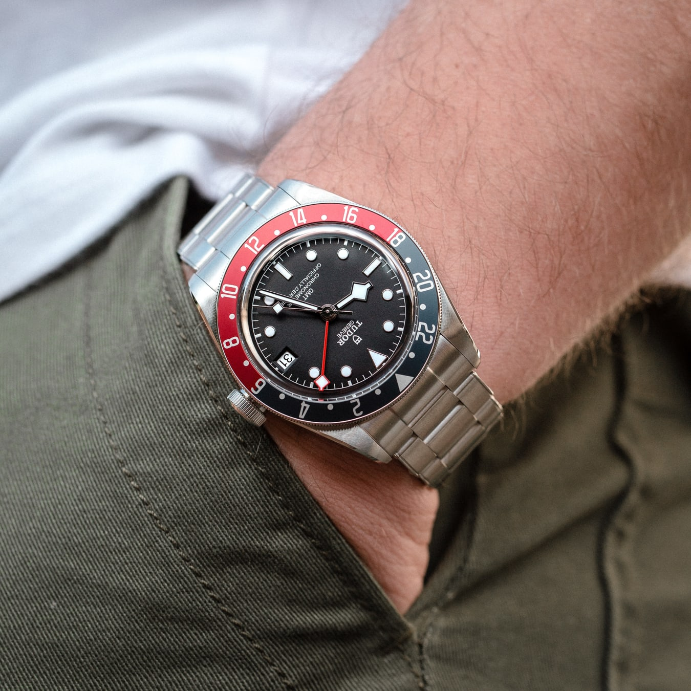 Black bay tudor gmt sales