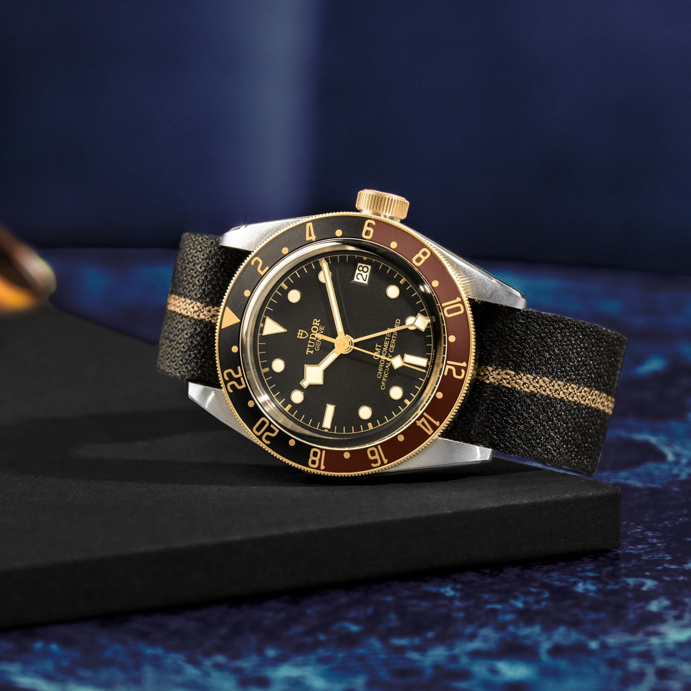 TUDOR Black Bay GMT S&G 41mm steel case with polished and satin finish - M79833MN-0004 at Prestons