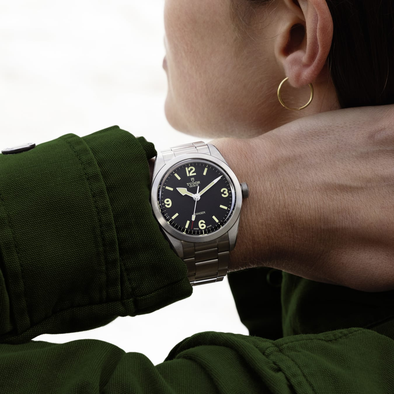 TUDOR Ranger 39mm steel case, satin finish - M79950-0001 at Prestons