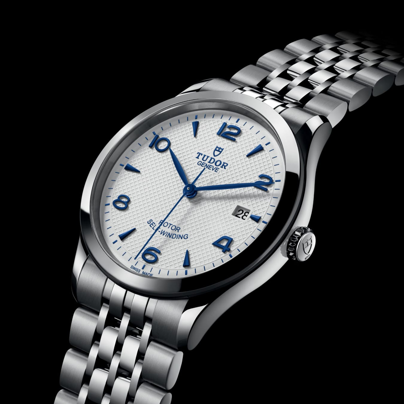 TUDOR 1926 39mm steel case with polished finish - M91550-0005 at Prestons