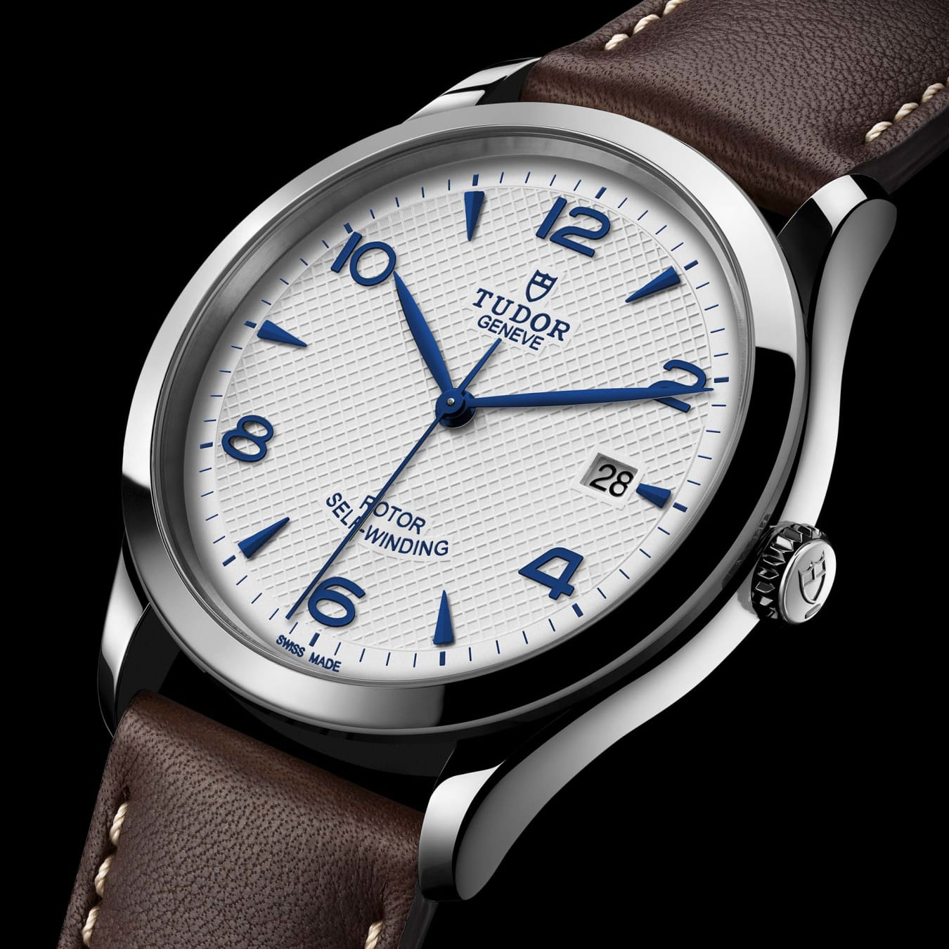 TUDOR 1926 41mm steel case with polished finish - M91650-0010 at Prestons