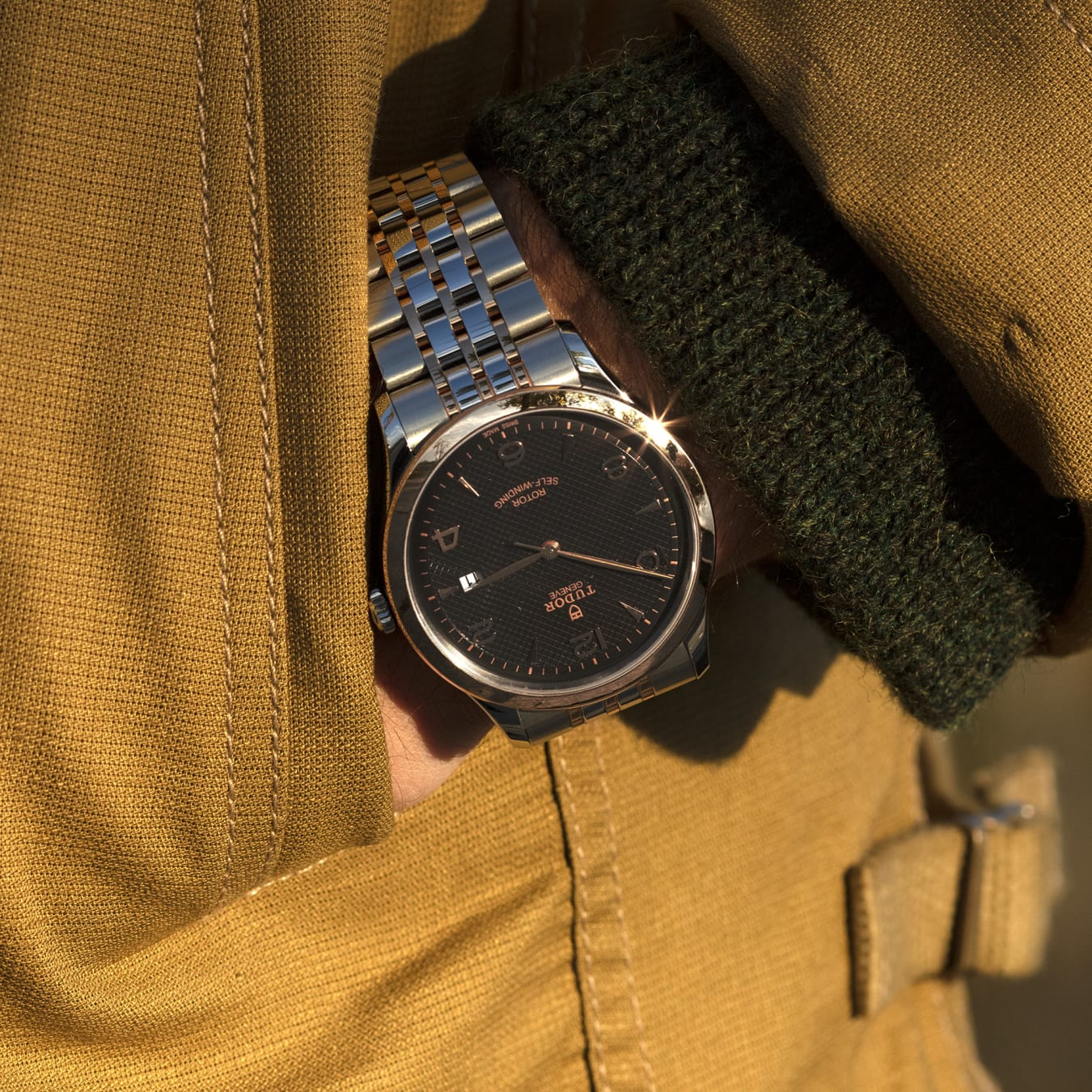 TUDOR 1926 41mm steel case with polished finish - M91651-0003 at Prestons