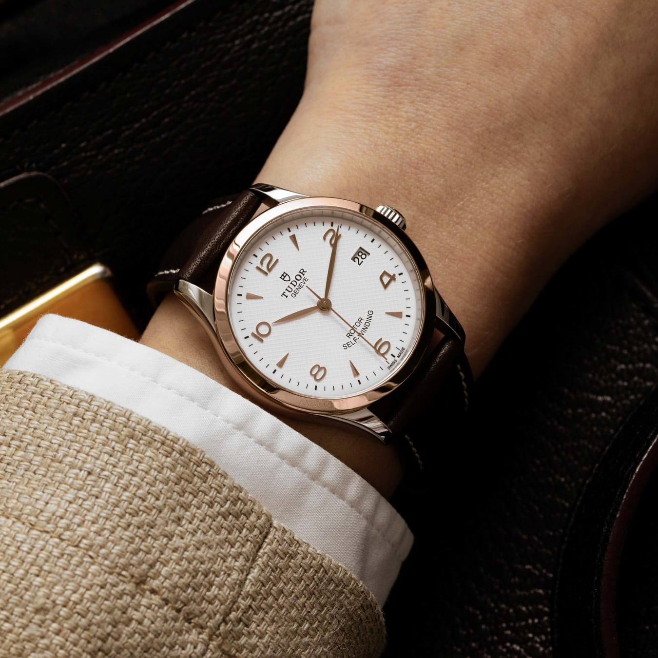TUDOR 1926 41mm steel case with polished finish - M91651-0010 at Prestons