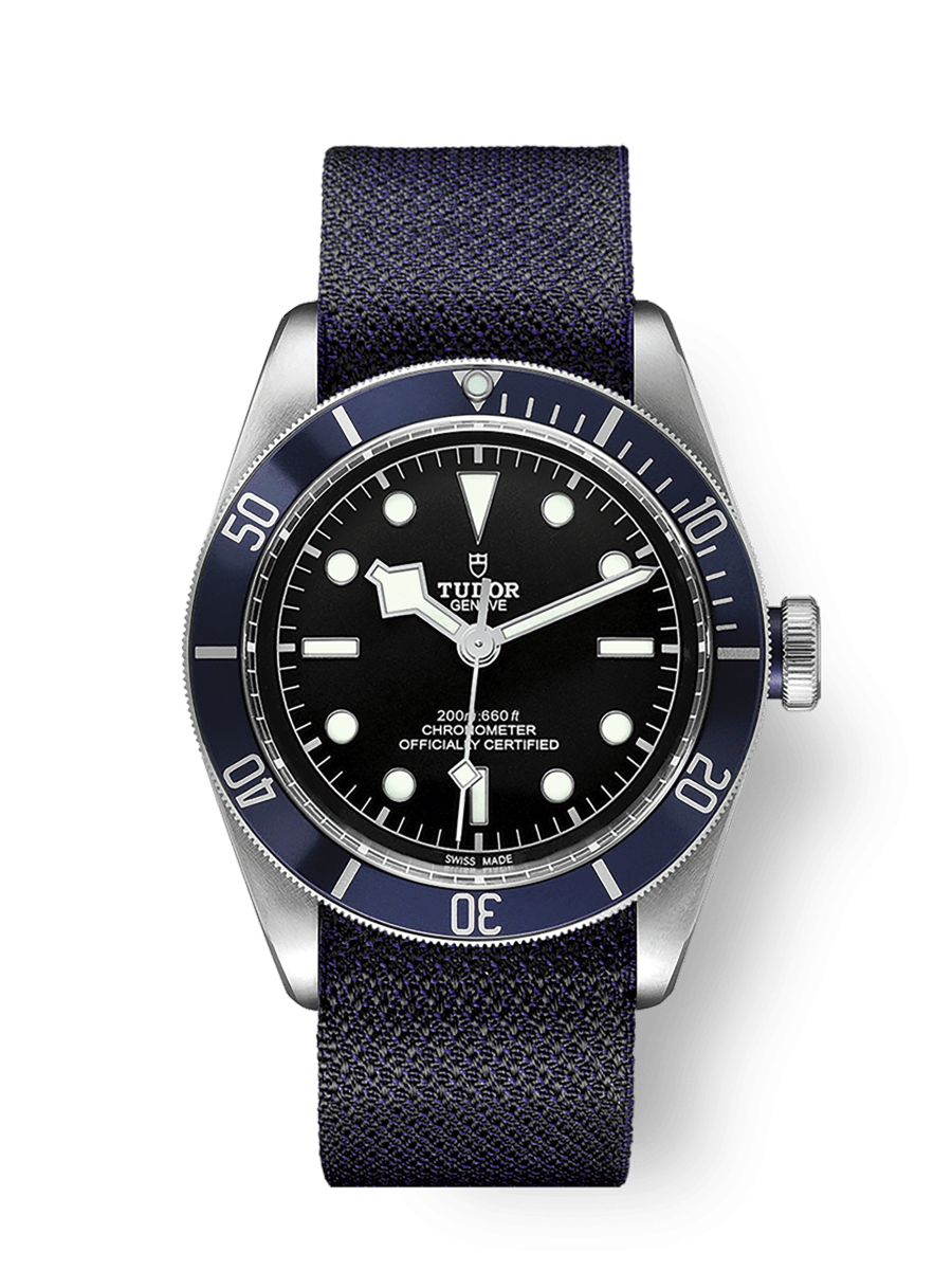 TUDOR Black Bay 41mm steel case with polished and satin finish - M79230B-0006 at Prestons